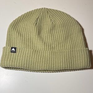 Burton Sage Green Ribbed Beanie